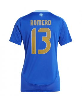 Argentina Cristian Romero #13 Maglia Gara Trasferta Repliche Copa America 2024 Donna